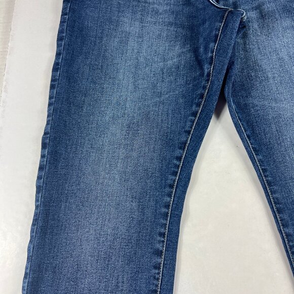 Lucky Brand Jean Men 32x28* 412 Athletic Slim Blue Faded Stretch Denim Tag 32x30 - Picture 4 of 16